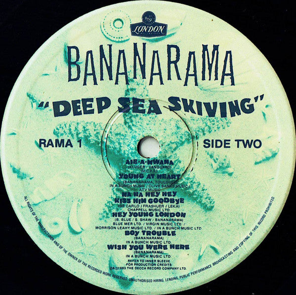 Bananarama : Deep Sea Skiving (LP, Album, PRS)