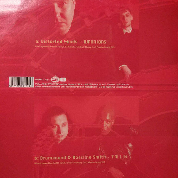 Distorted Minds / Drumsound & Simon "Bassline" Smith : Formation 100 Part 1 (12")