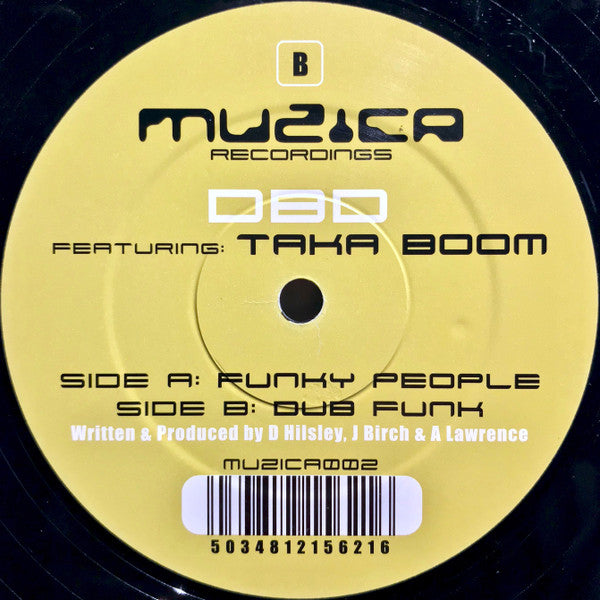 DBD : Funky People / Dub Funk (12")