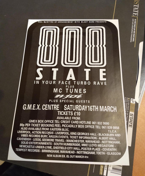808 State : In Yer Face (12", Single)