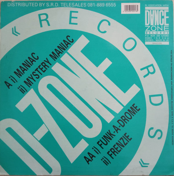 The Alcan Warriors : Maniac (12", EP)