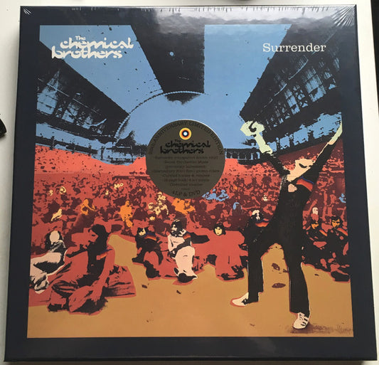 The Chemical Brothers : Surrender (2xLP, Album, RE, Tra + LP + LP, Comp + DVD-V, RM +)