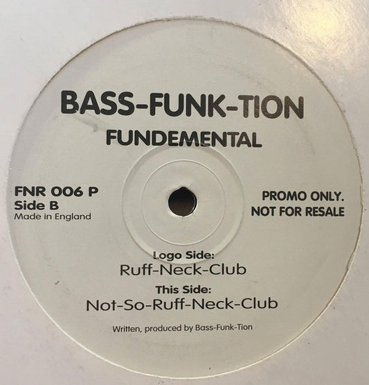 Bass-Funk-Tion : Fundemental (12", Promo)