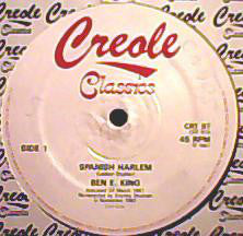 Ben E. King : Spanish Harlem / Stand By Me (Medley) (12")