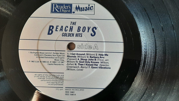 The Beach Boys : Golden Hits (LP, Comp)