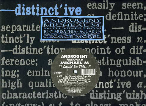 Androgeny Featuring Michael M : I Could Be This ... (12")