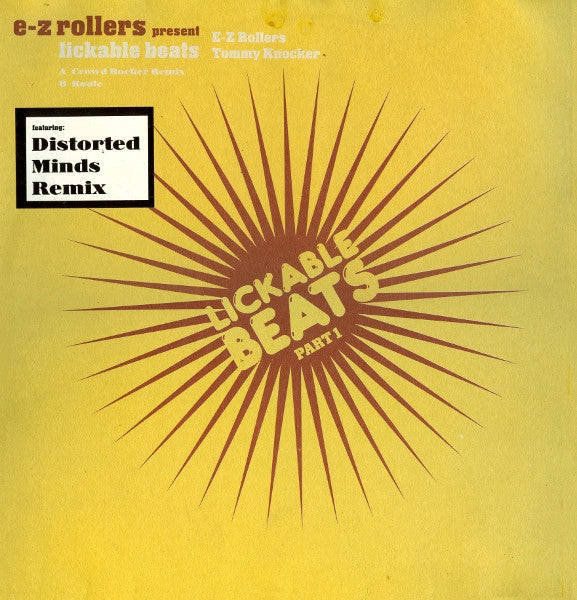 E-Z Rollers / Tommy Knocker : Lickable Beats Part 1 (12", Smplr)
