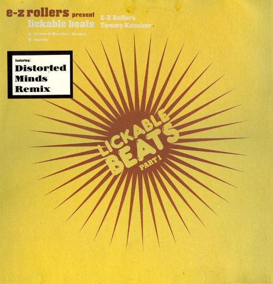 E-Z Rollers / Tommy Knocker : Lickable Beats Part 1 (12", Smplr)