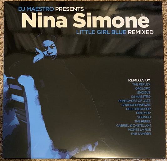 DJ Maestro Presents Nina Simone : Little Girl Blue (Remixed) (2xLP, Comp, Ltd, Num, RE, RM, Cle)