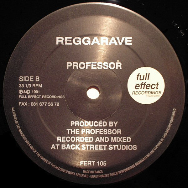 DJ Freeze / Rugged Professor : Terminator 2 Judgment Day / Reggarave (12")