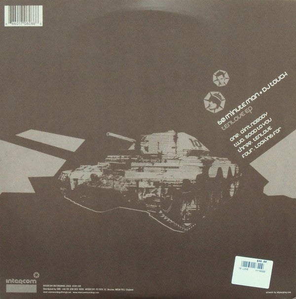 60 Minute Man & DJ Touch : Ten Love EP (2x12", EP)
