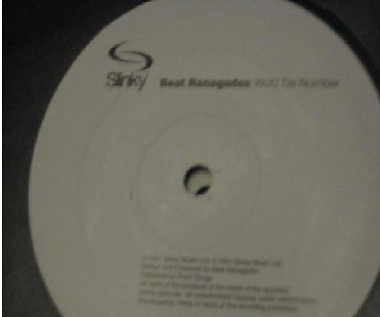 Beat Renegades : Wotz Da Number (12", S/Sided, Promo)