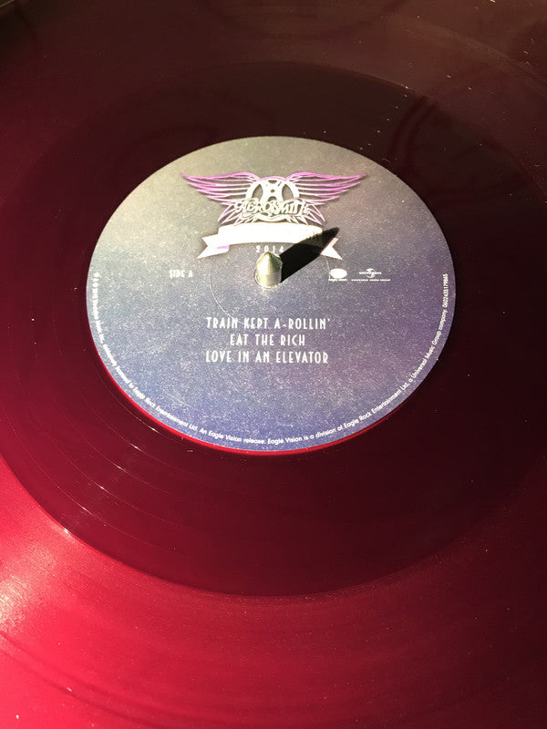 Aerosmith : Rocks Donington 2014 (3xLP, Pur + DVD-V, NTSC + Ltd, RE)