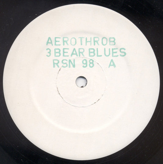 Aerothrob : 3 Bear Blues (12", Promo, W/Lbl)