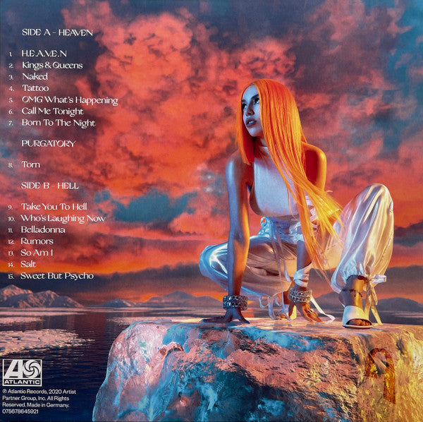 Ava Max : Heaven & Hell (LP, Album, Ltd, Ora)