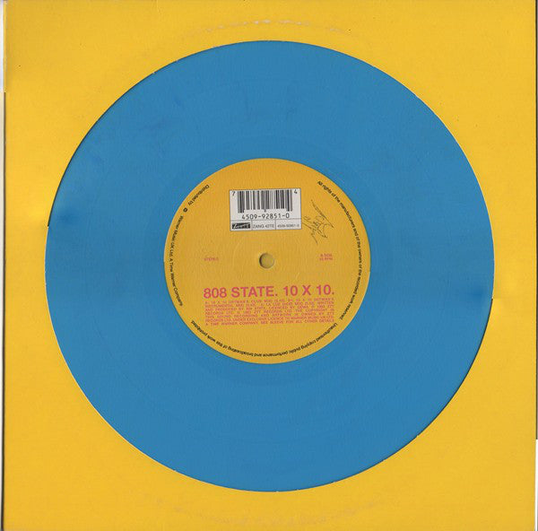 808 State : 10 x 10 (10", Single, Blu)