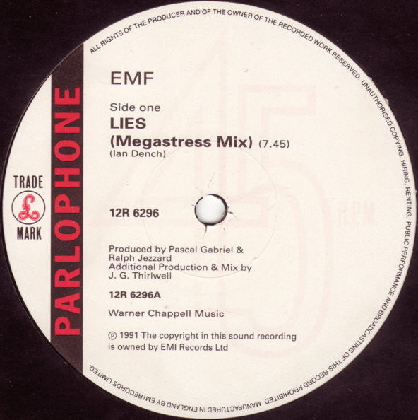 EMF : Lies (12")