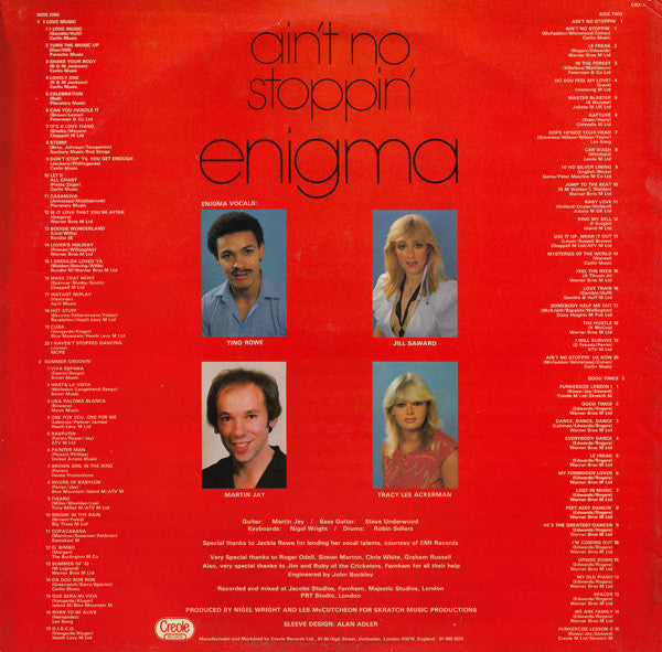 Enigma (2) : Ain't No Stoppin' (LP)