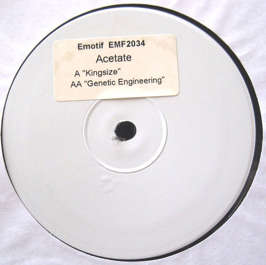 Acetate : Kingsize / Genetic Engineering (12", W/Lbl, Sti)