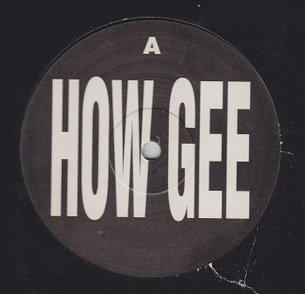 Black Machine : How Gee (12", Promo)