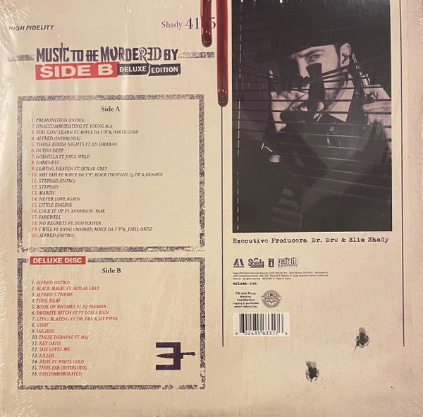 Eminem, Slim Shady : Music To Be Murdered By (Side B) (2xLP, Album, RE + 2xLP, Album + Dlx, Gre)