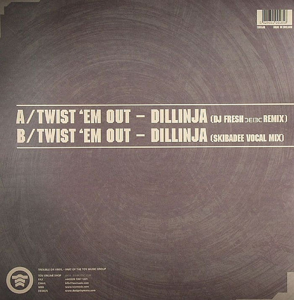 Dillinja : Here Comes Trouble (LP Sampler Volume Two) (12", Smplr)