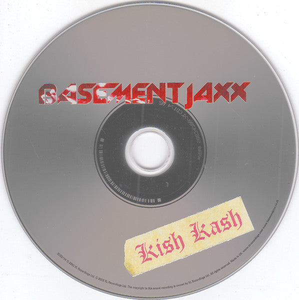 Basement Jaxx : Kish Kash (CD, Album, Son)