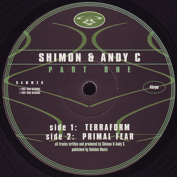 Andy C & Shimon : Terraform EP (2x12", EP)