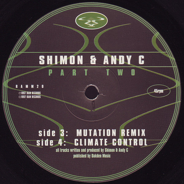 Andy C & Shimon : Terraform EP (2x12", EP)