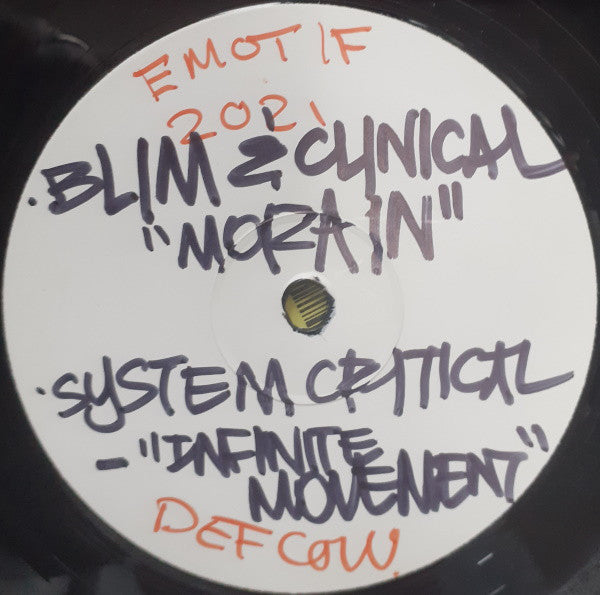 B.L.I.M. & Clinical (3) / System Critical : Infinite Methods Of Drum & Bass (12", W/Lbl)