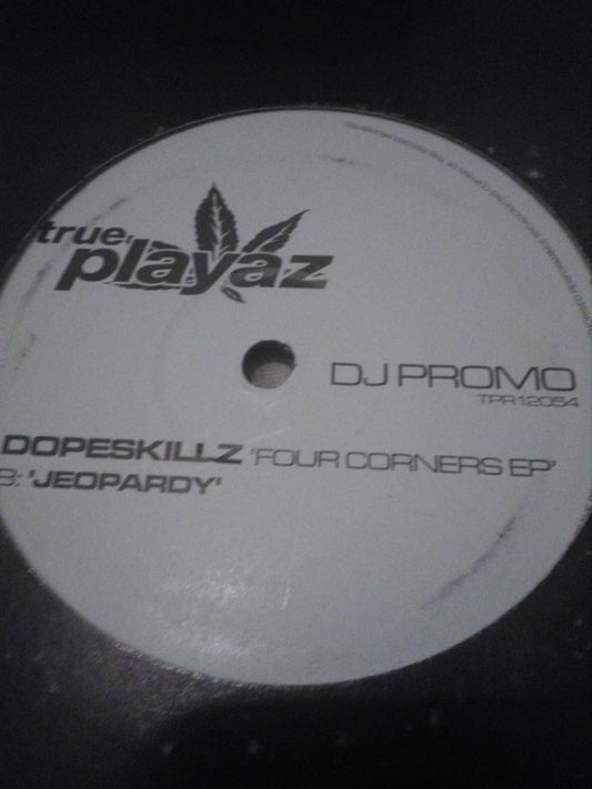 Dope Skillz : Four Corners EP (2x12", EP, Promo)