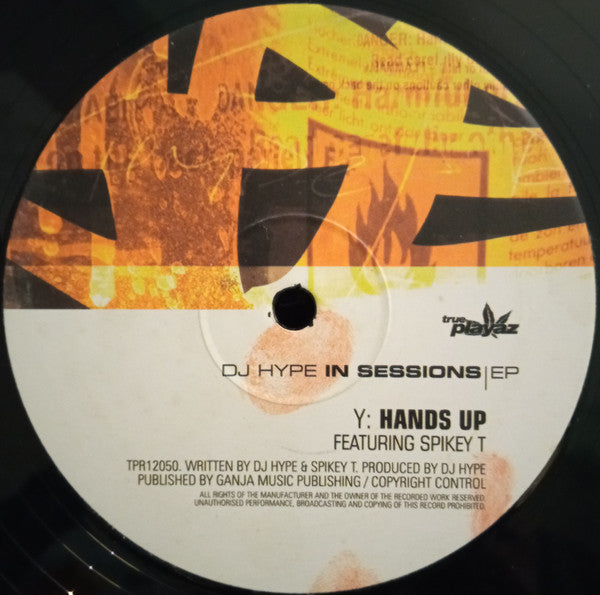 DJ Hype : In Sessions EP (2x12", EP)