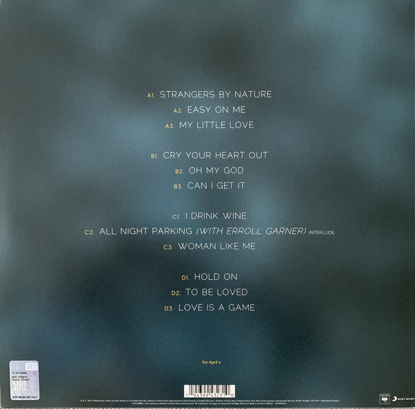 Adele (3) : 30 (2xLP, Album, Whi)