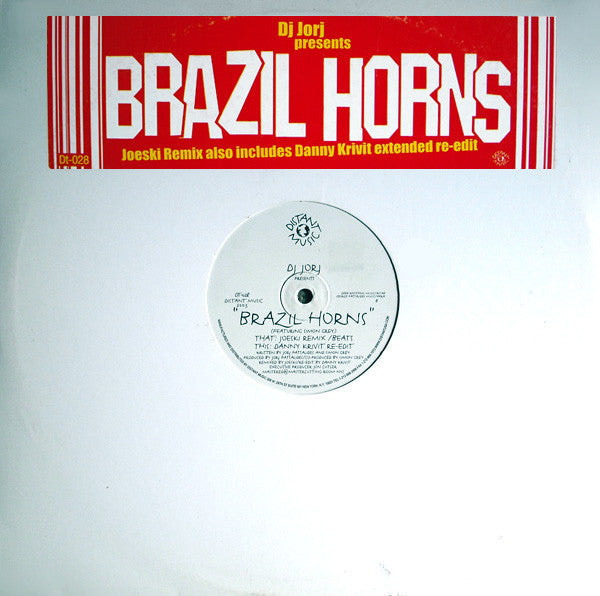 DJ Jorj : Brazil Horns (12")