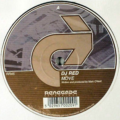 DJ Red : Move / Man Bites Dog (12")