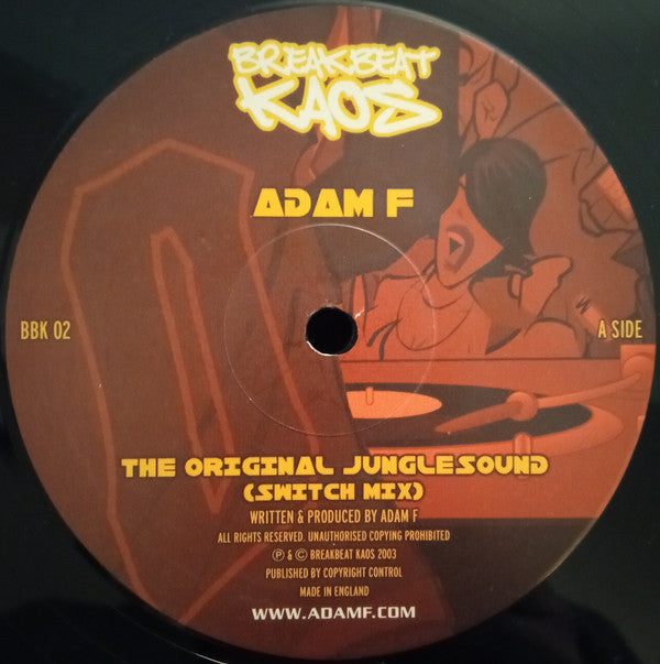 Adam F / Fresh : The Original Junglesound EP (2x12", EP)