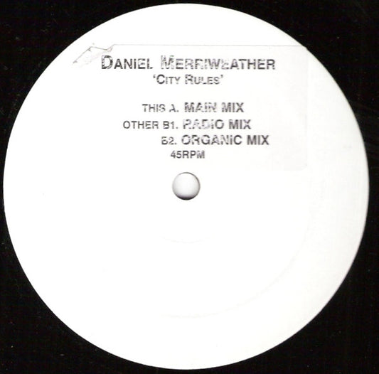 Daniel Merriweather : City Rules (12", W/Lbl, Sti)