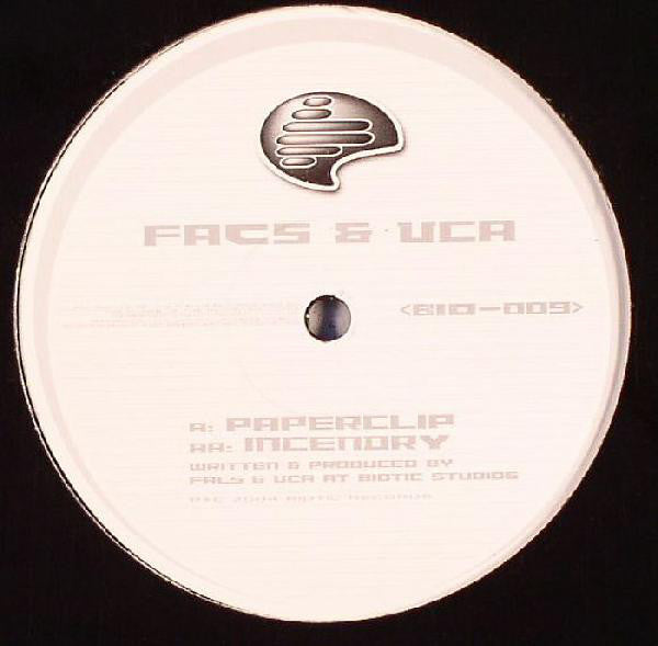Facs & VCA : Paperclip / Incendry (12")