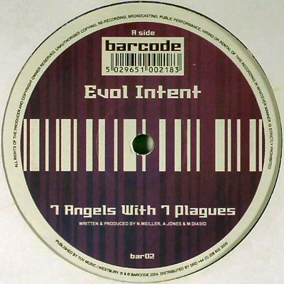 Evol Intent / Pish Posh : 7 Angels With 7 Plagues / Corrupt Cops (Evol Intent Remix) (12")