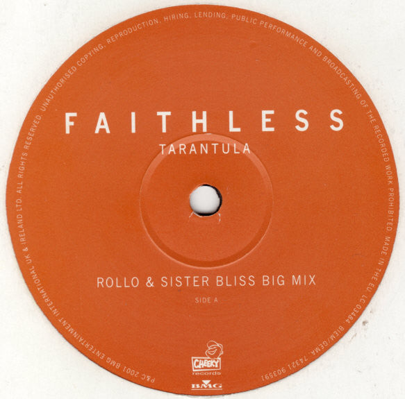 Faithless : Tarantula (12")