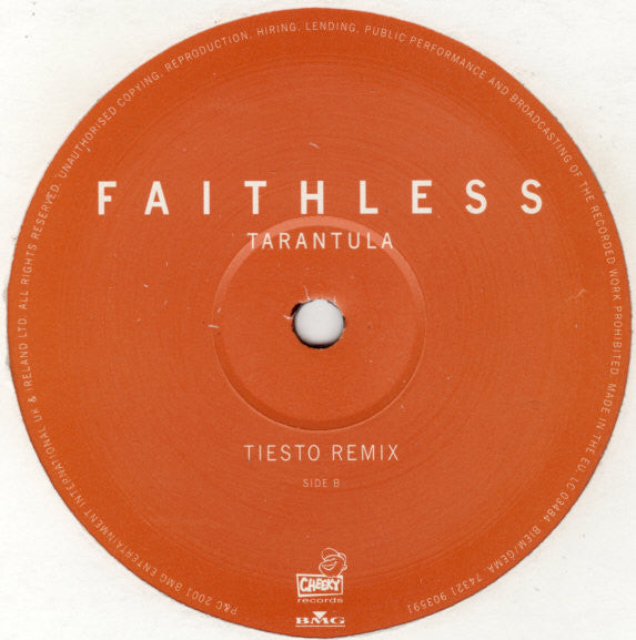 Faithless : Tarantula (12")