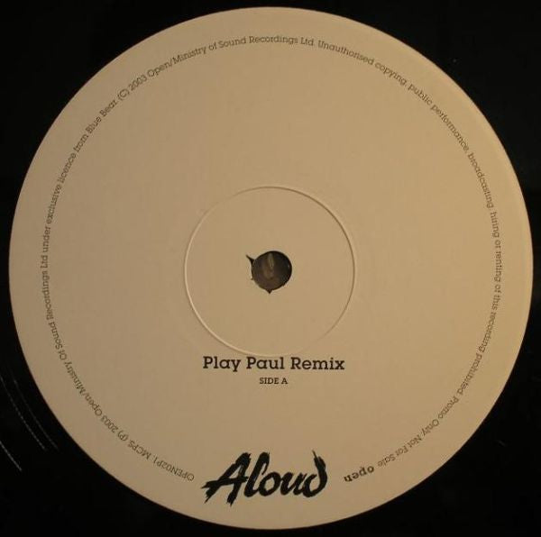 Aloud : Bob O'Lean (12", Single, Promo)