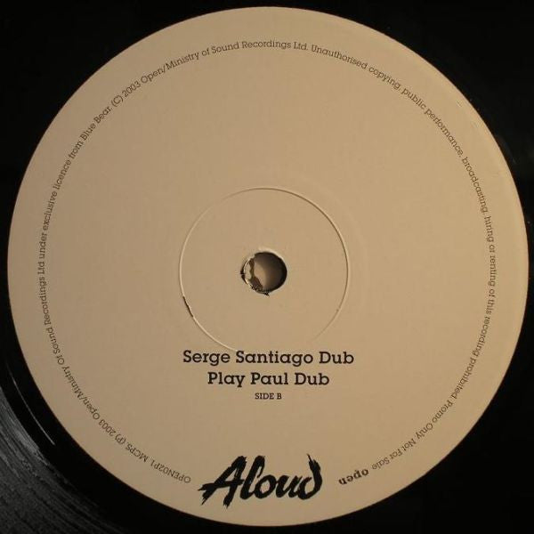 Aloud : Bob O'Lean (12", Single, Promo)
