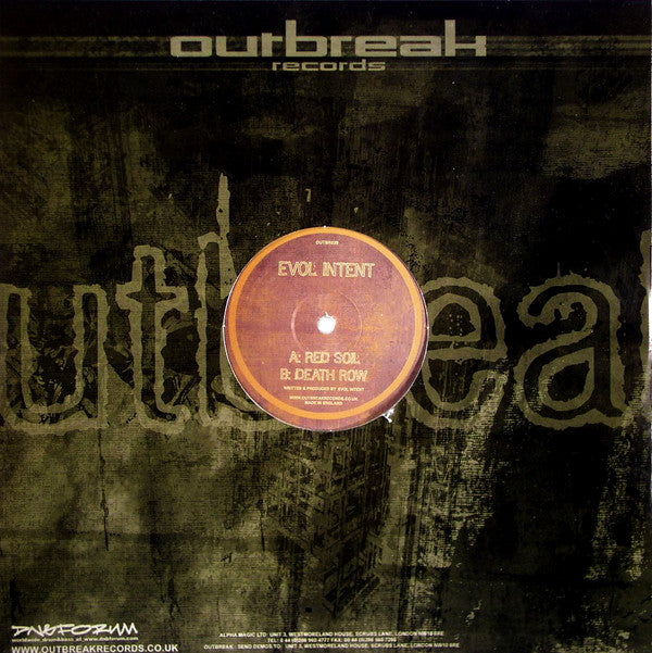 Evol Intent : Red Soil / Deathrow (12")