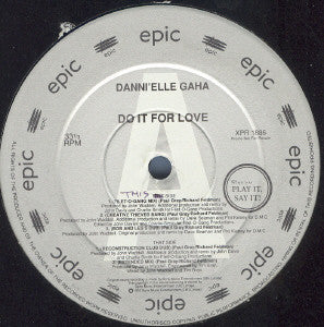 Danni'elle Gaha : Do It For Love (12", Promo)