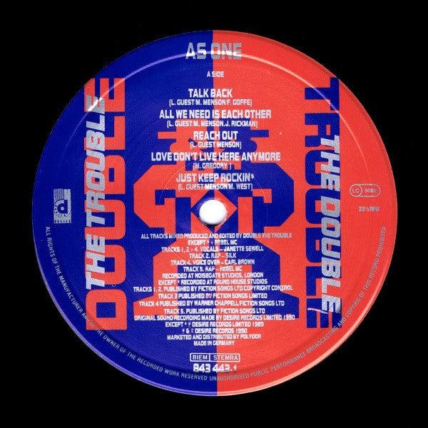Double Trouble : As One (LP)