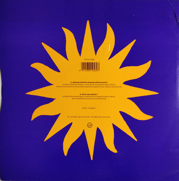 Age Of Chance : Playing With Fire (Remix) (12")