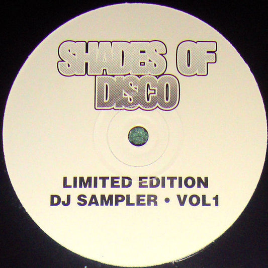 Dirk Diggler (4) / The Son : Shades Of Disco Vol 1 (12", Ltd, Promo, DJ )