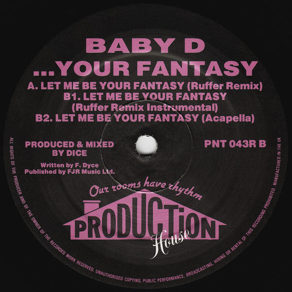 Baby D : ...Your Fantasy (12")