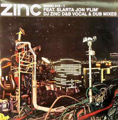 DJ Zinc : Flim (DJ Zinc D&B Vocal & Dub Mixes) (12")